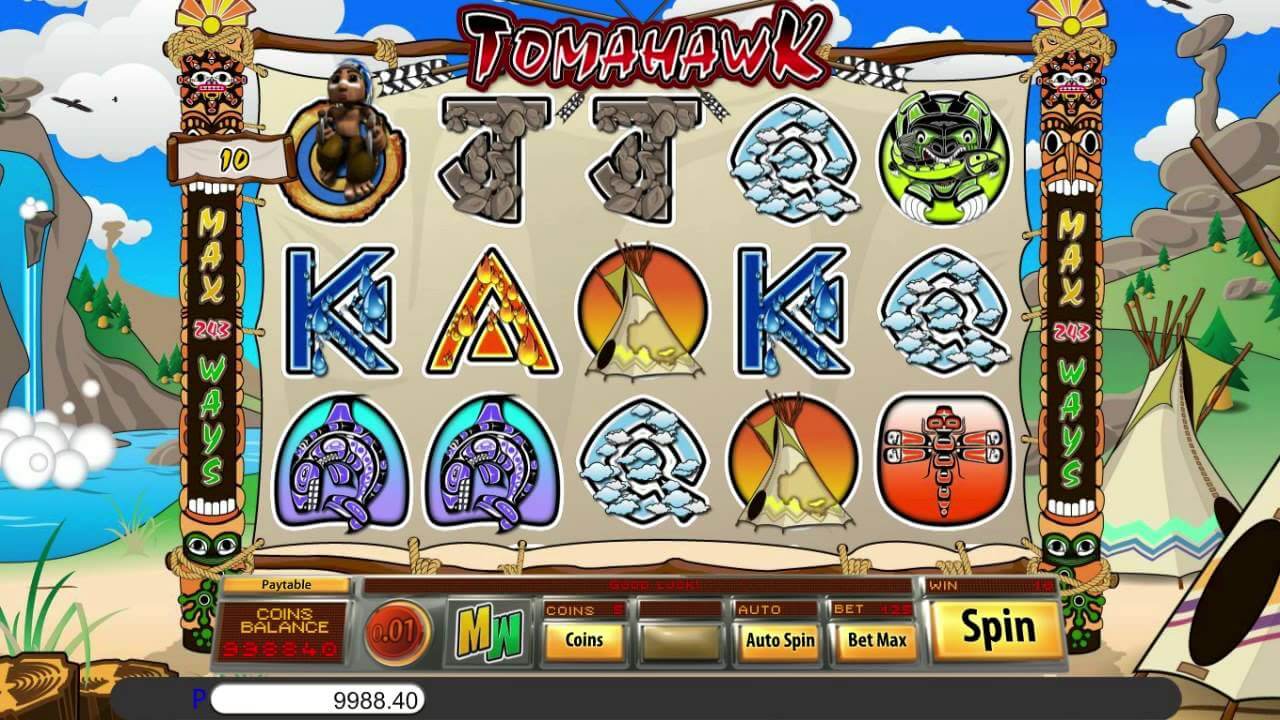 Tomahawk Slot Gameplay