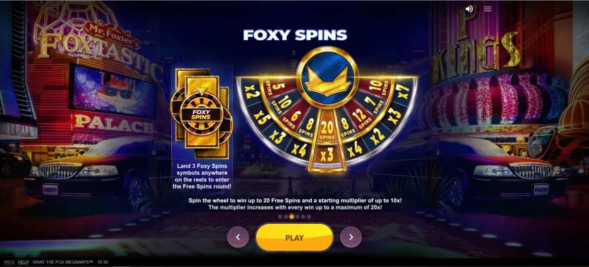 What the Fox Megaways Slot Spins