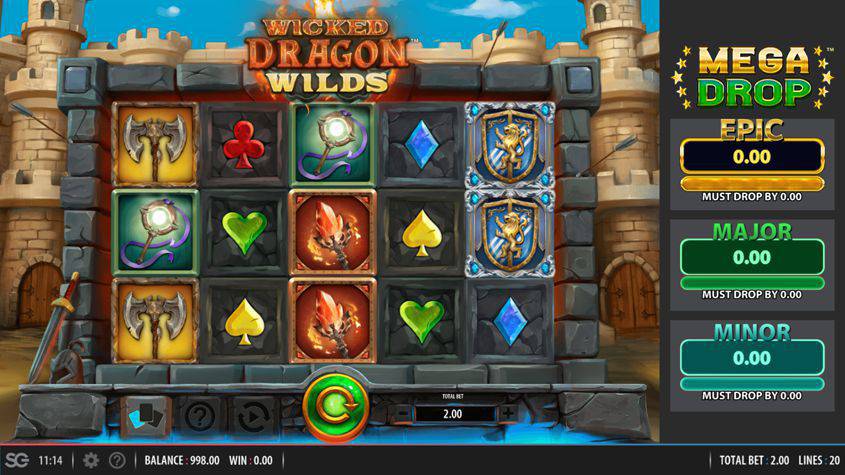 Wicked Dragon Wilds Slot Gameplay
