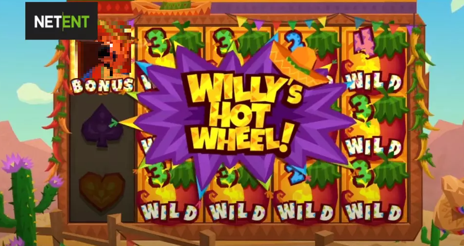 Willy's Hot Chillies Slot Bonuses