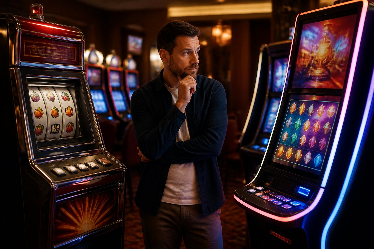Are Older Slot Machines Better or More Fun Than New Slot Games?