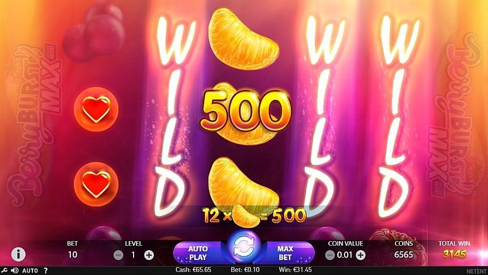 Berryburst Slots Win