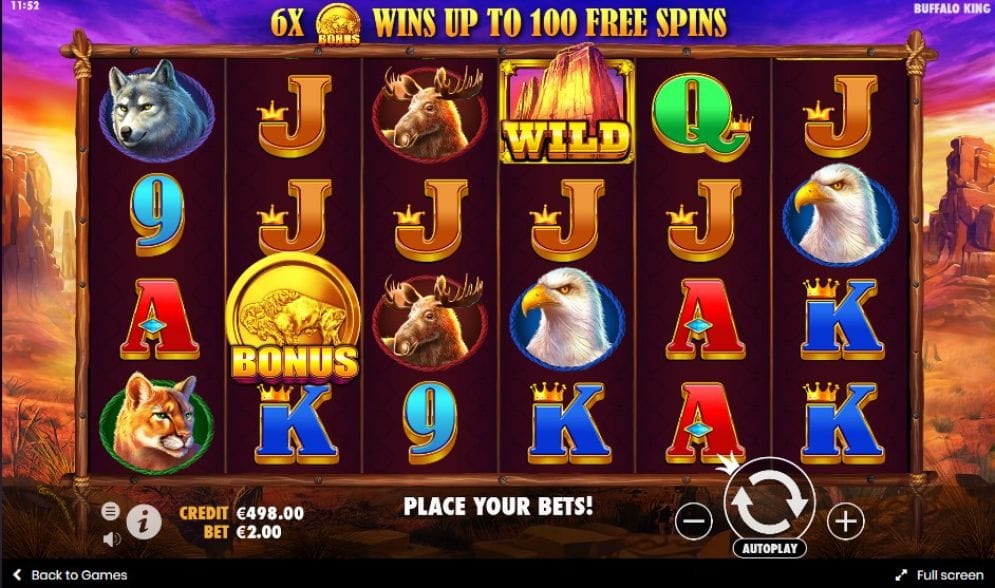 Buffalo King Slots