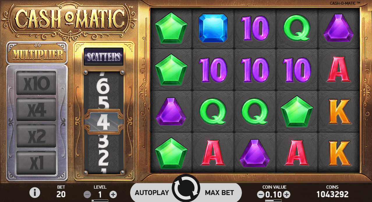 Cash-O-Matic Slot Gameplay