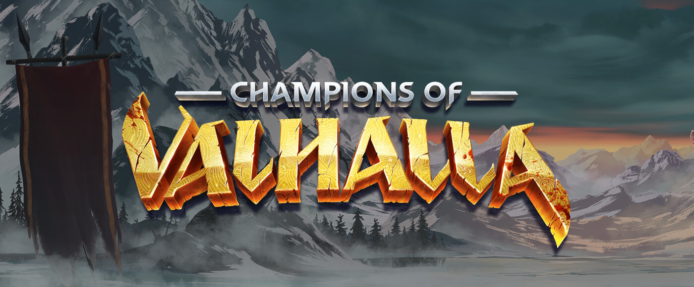 Champions of Valhalla Slot Logo Slots UK