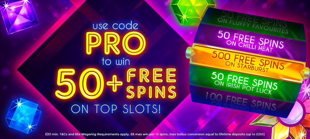 50 spins promotion - slotsUK