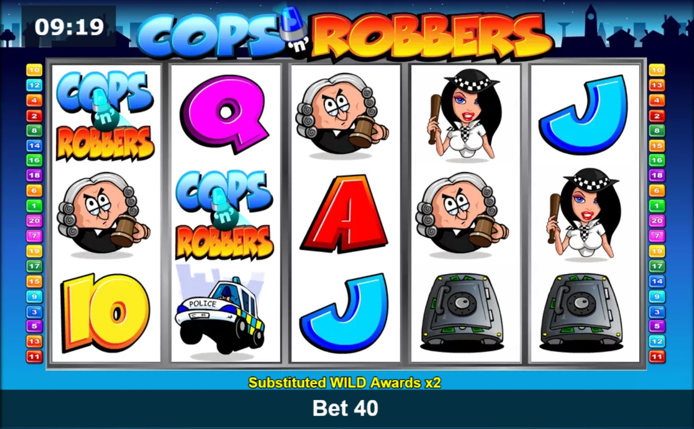 Cops and robbers gameplay casino