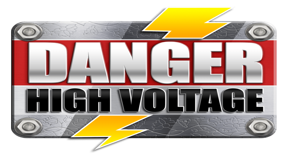 Danger! High Voltage Slot Banner