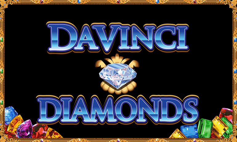 Da Vinci Diamonds Slot Banner