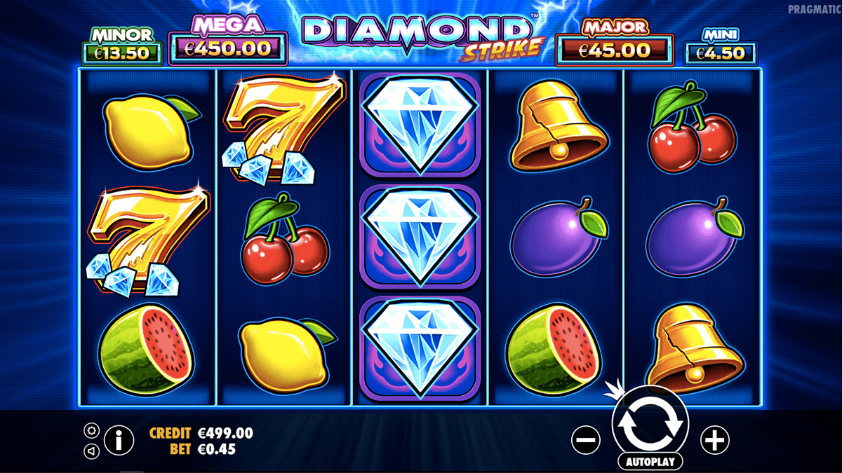 Diamond Strike gameplay casino slot uk