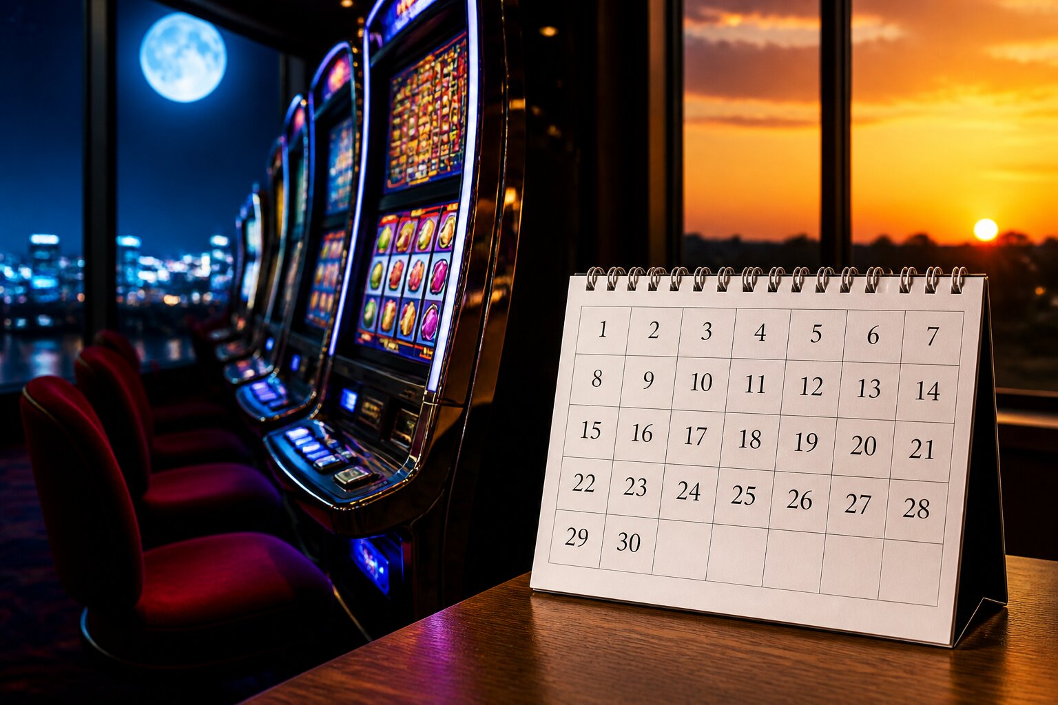 Do Slots Pay Out More at Night or The End of The Month?