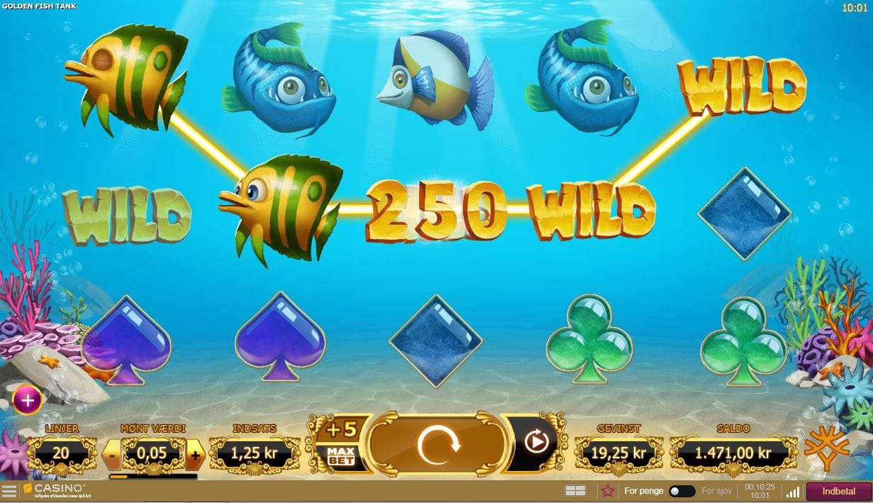 Golden Fish Tank Slot Bonuses