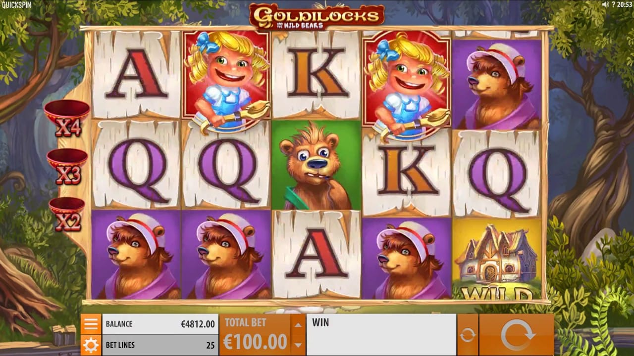 Goldilocks online slot Game