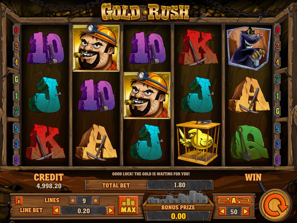 gold rush gameplay casino