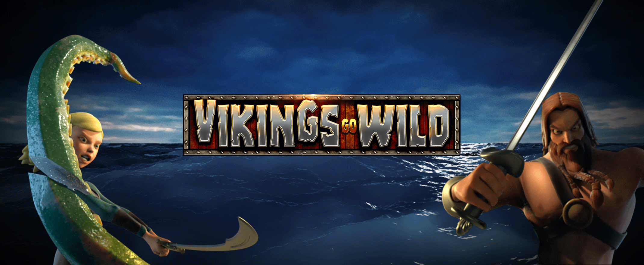 Vikings Go Wild casino game logo