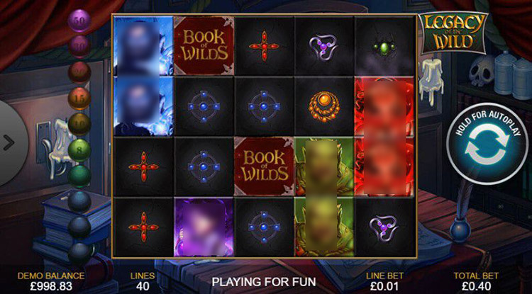 Legacy of the Wild slot Win