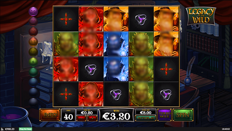 Legacy of the Wild slot Gameplay