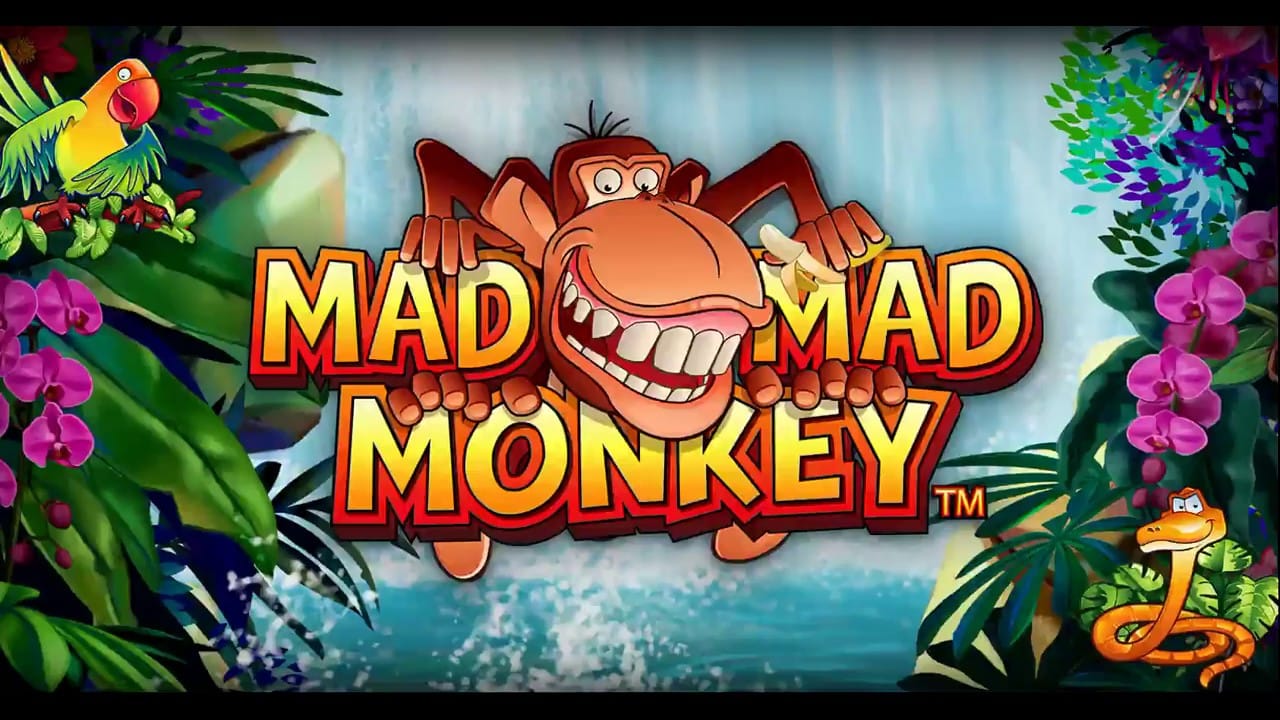 Mad Mad Monkey Slot Logo