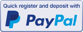 Register and play with Paypal Deposits