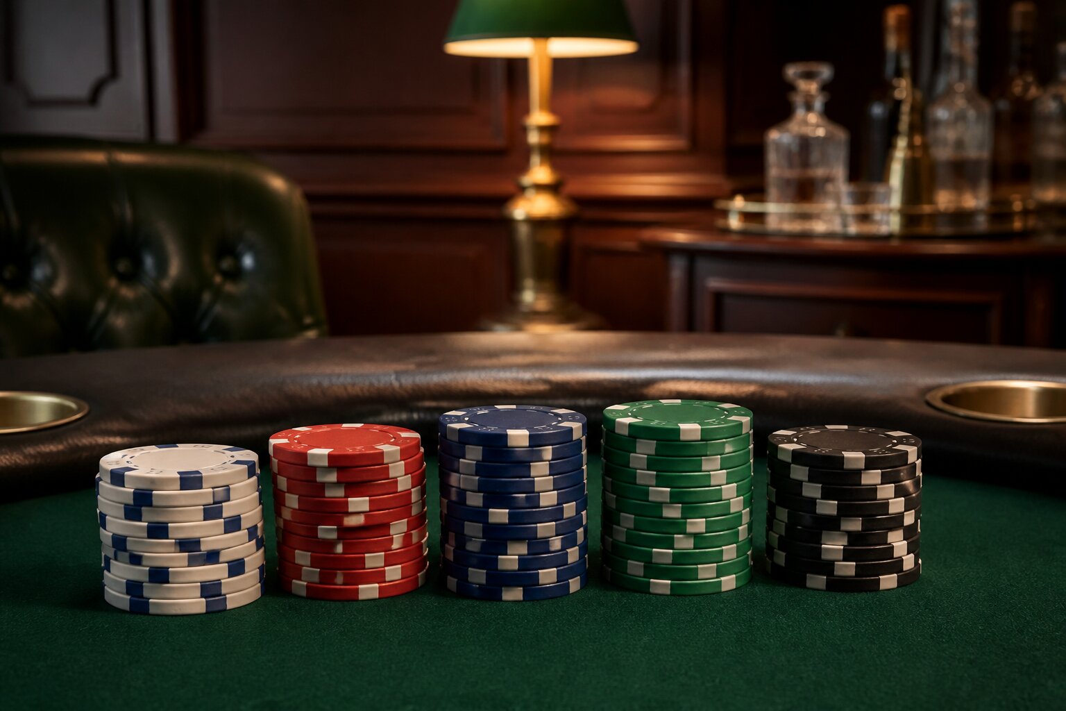 Poker Chip Allocation: Standard Starting Amounts Per Player