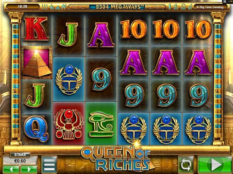 Queen of Riches Slot Gameplay