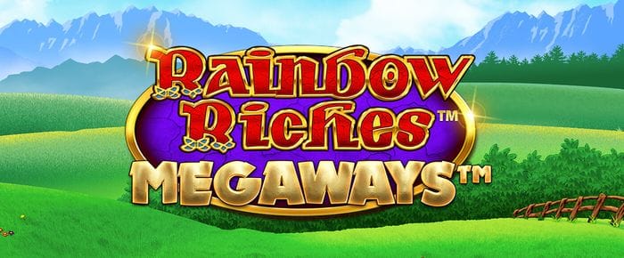 Rainbow Riches Megaways slot game logo