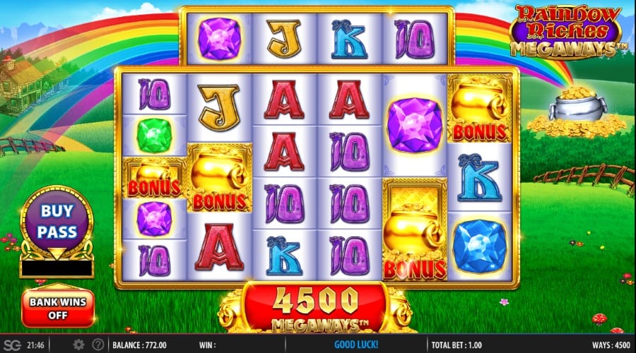 Rainbow Riches Megaways Slot