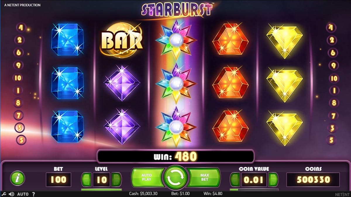 Starburst Slots Games