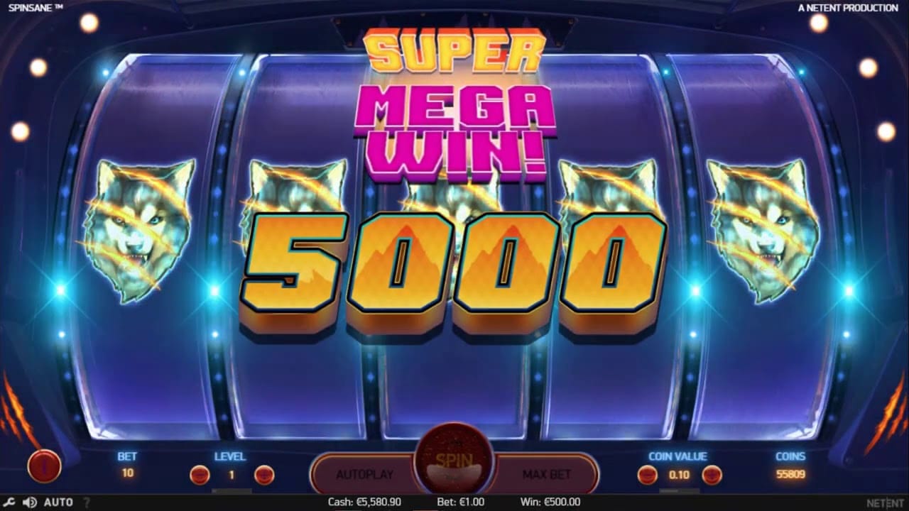 spinsane Mega Win slotsuk