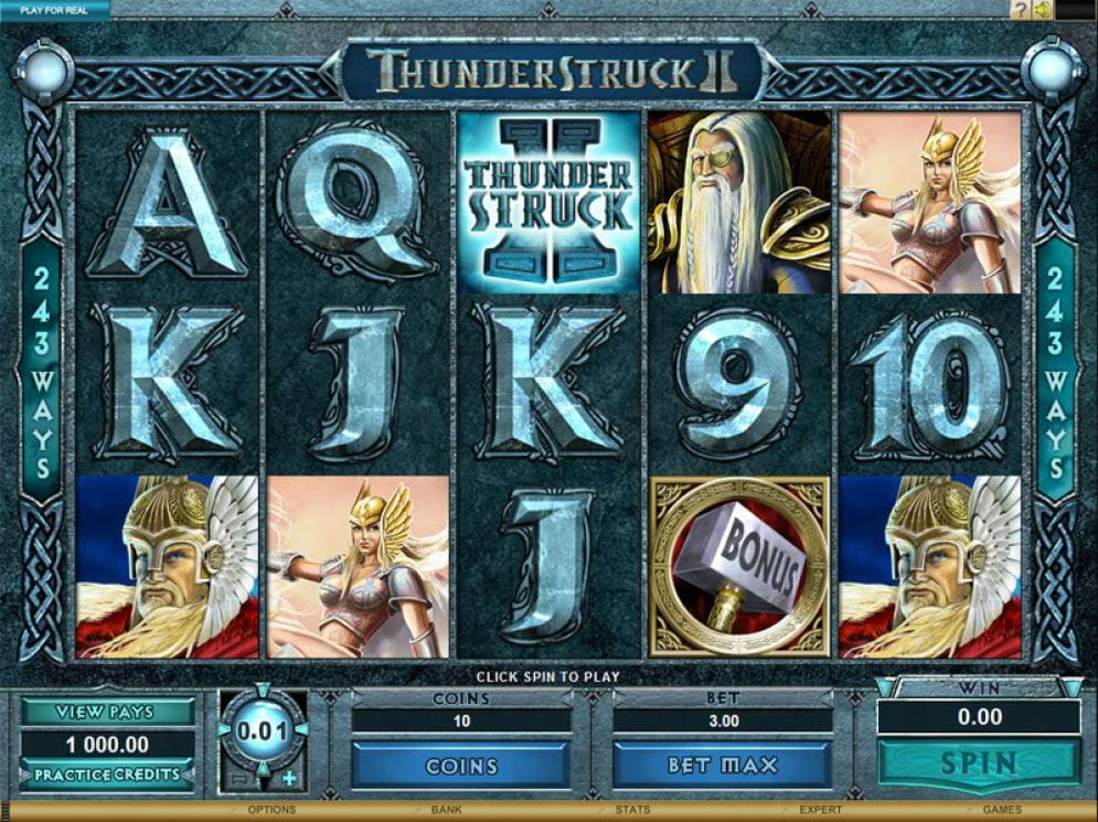gameplay casino slot Thunderstruck II