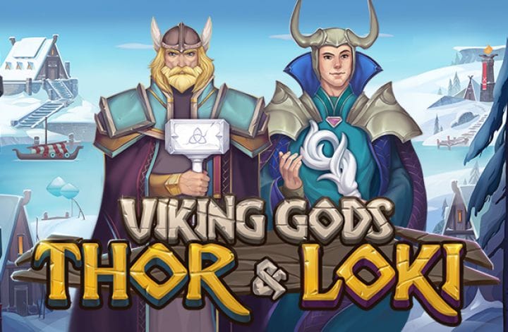 Viking Gods slot logo