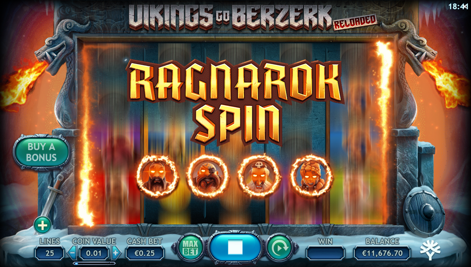 Vikings Go Berzerk Reloaded Free Spins