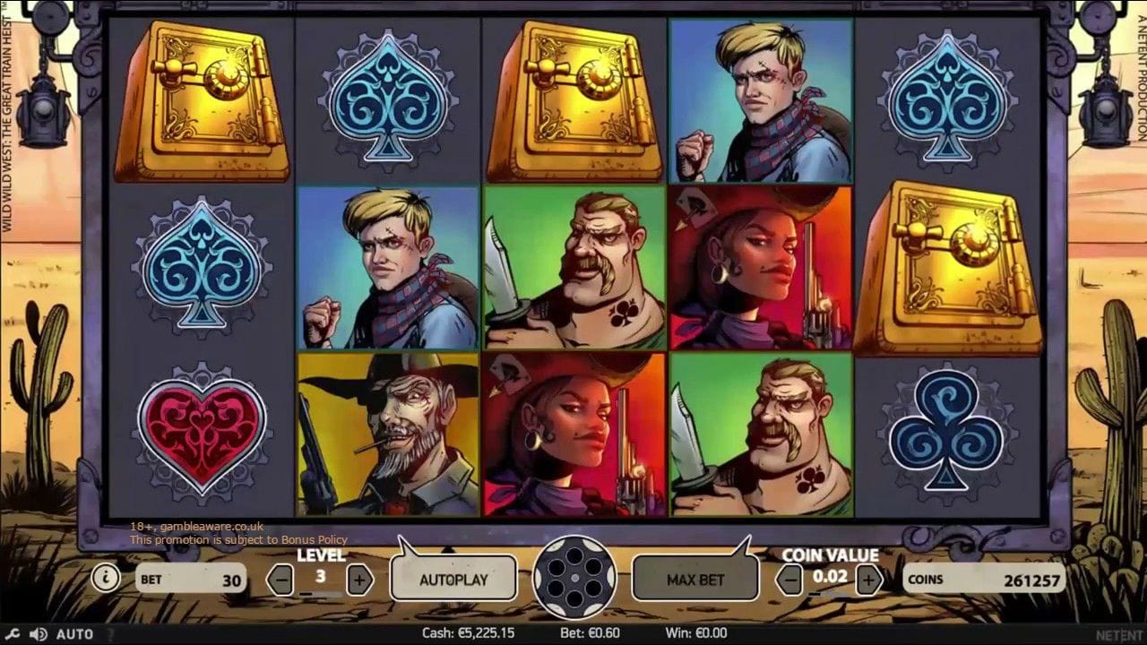Wild Wild West: The Great Train Heist Games Play