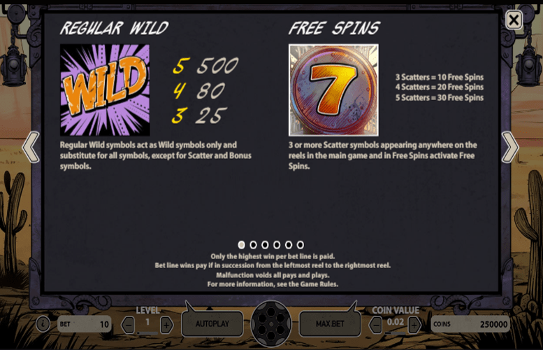 Wild Wild West: The Great Train Heist Slot