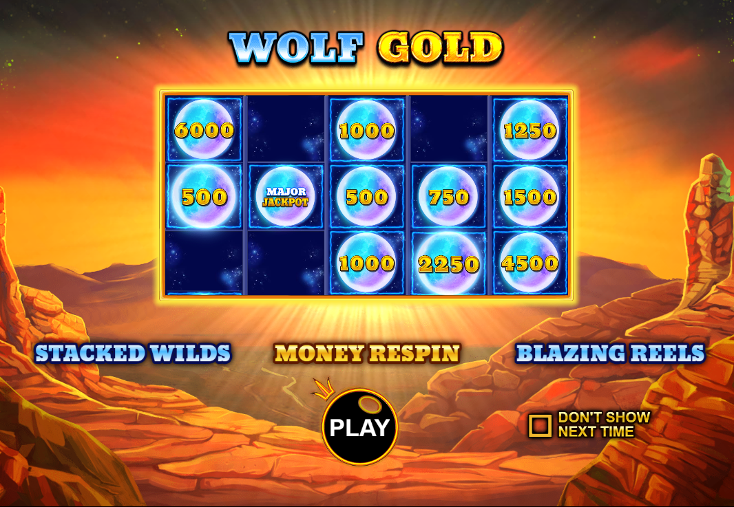 Wolf Gold Slots Gameplay
